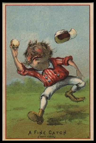 1890 Trade Card A Fine Catch